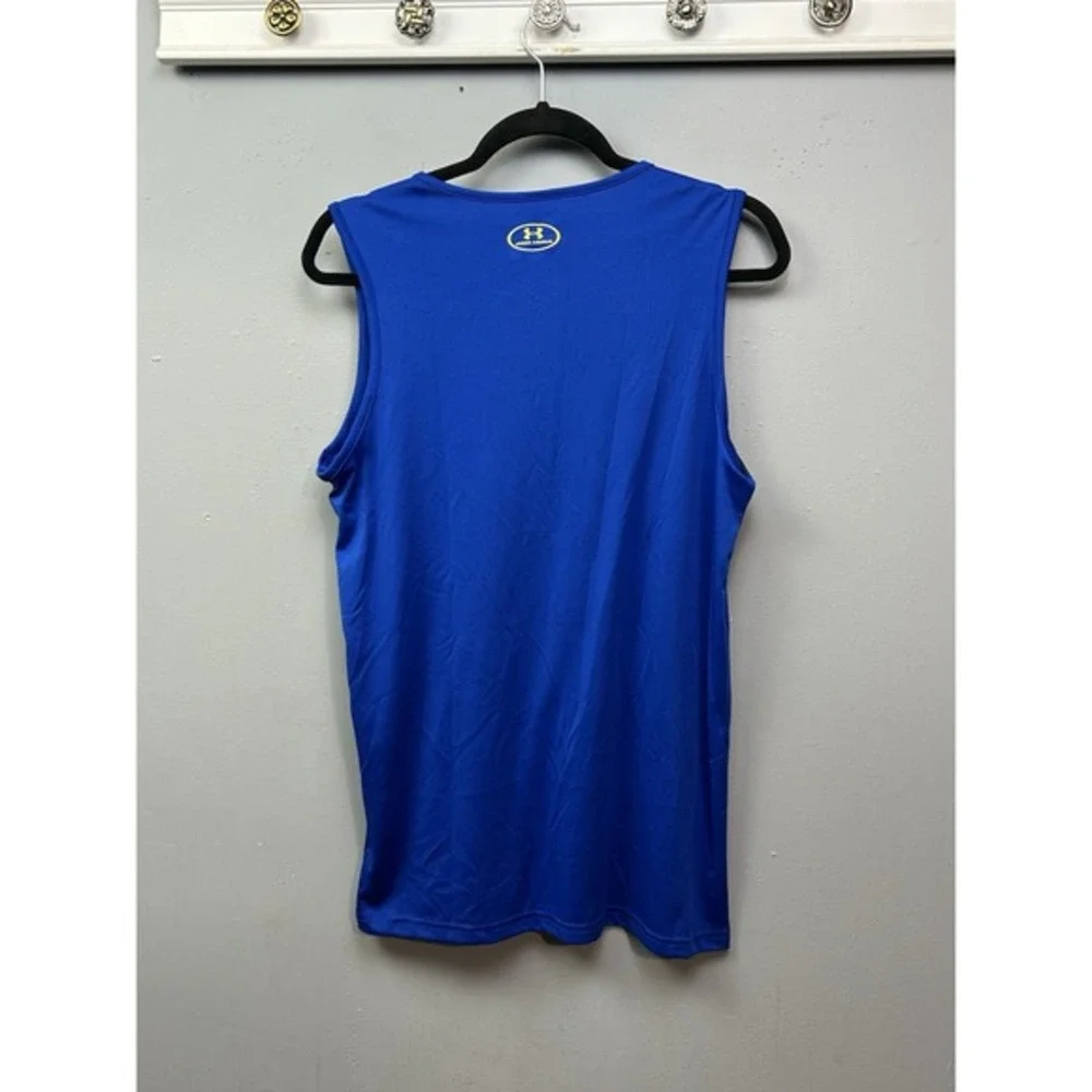 Under Armour Stephen‎ Curry Sleeveless Navy Blue Youth XL I Can do All Things